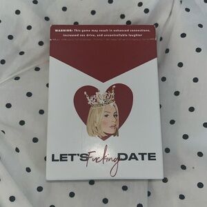 Let’s Fucking Date card game